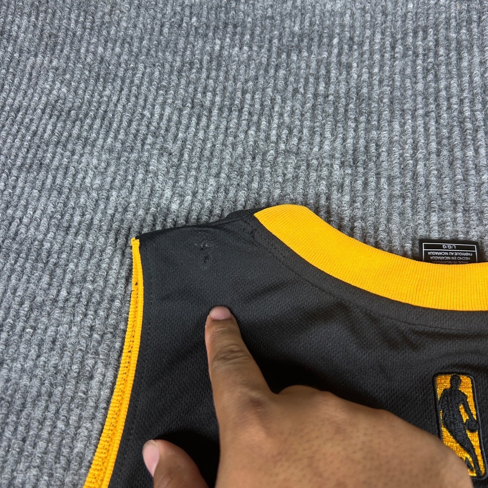 Adidas Jersy Men's L Los Angeles Lakers Kobe Bryant 24 NBA Hollywood Nights Rare - Picture 7 of 9